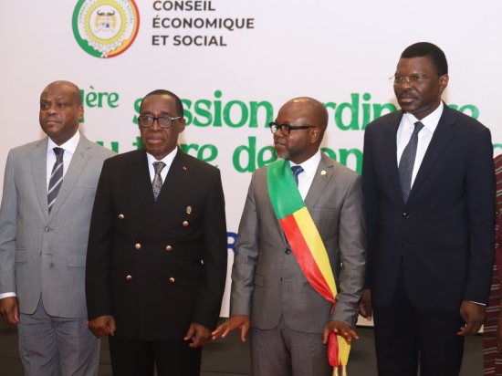 1ere session ordinaire 2026 du Conseil Économique et Social ( CES) : Le Pr Dorothé SOSSA présent à l’ouverture des travaux